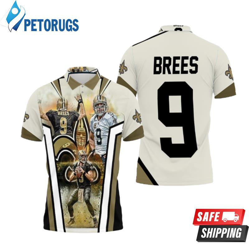 New Orleans Saints Stadium Printed Polo Shirt