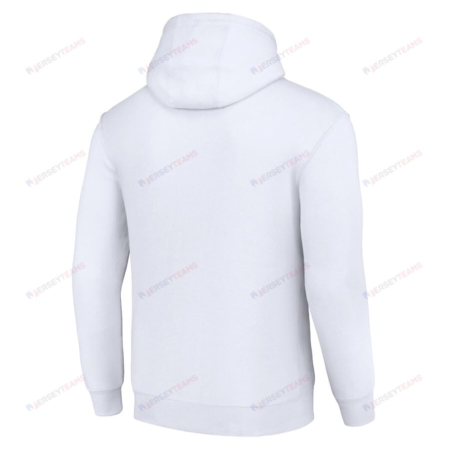 Los Angeles Rams Throwback Logo Pullover Hoodie - White