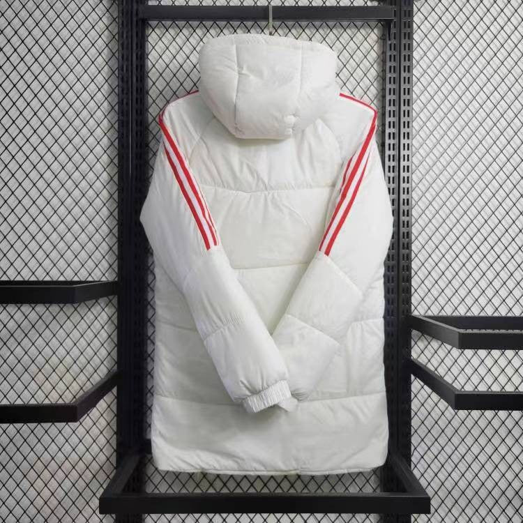 Miami Dolphins Hooded Coat Down Jacket - White
