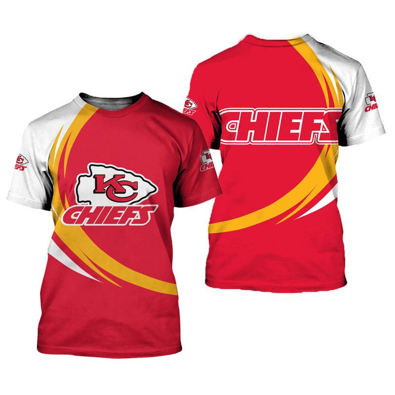 Kansas City Chiefs Limited Edition All Over Printed T-Shirt - Red