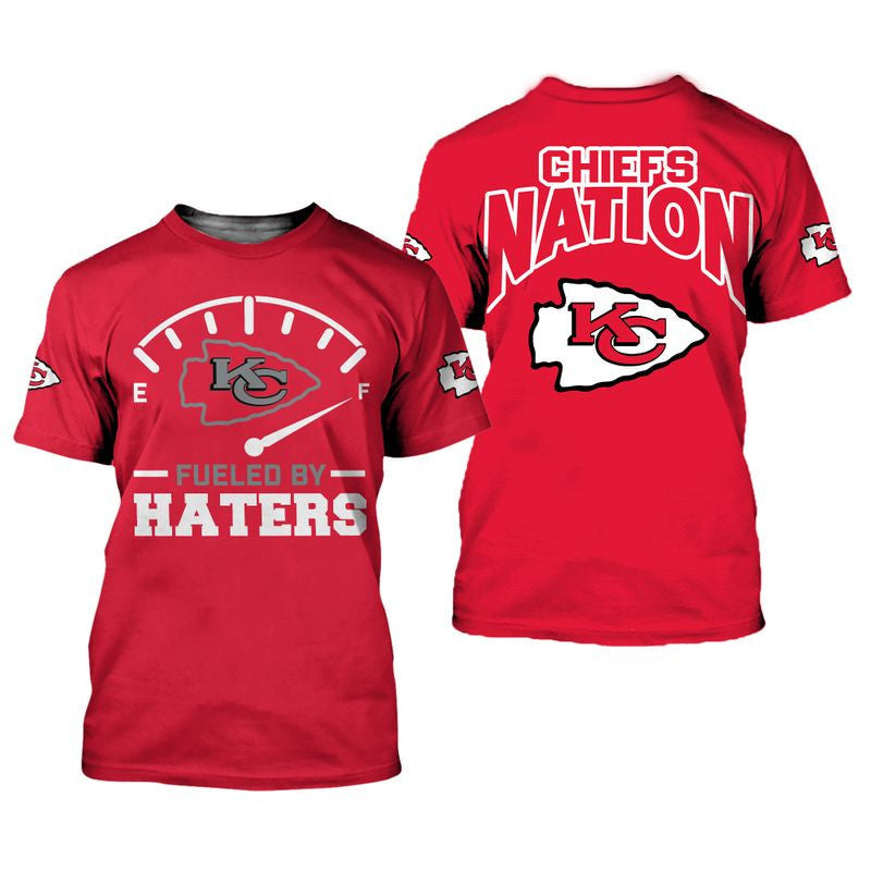 Kansas City Chiefs Limited Edition All Over Printed T-Shirt - Red
