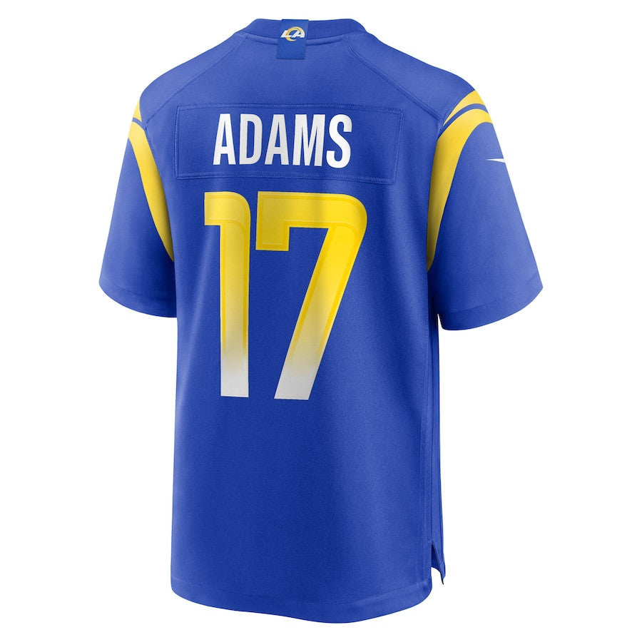 Davante Adams 17 Los Angeles Rams Game Player Men Jersey - Royal