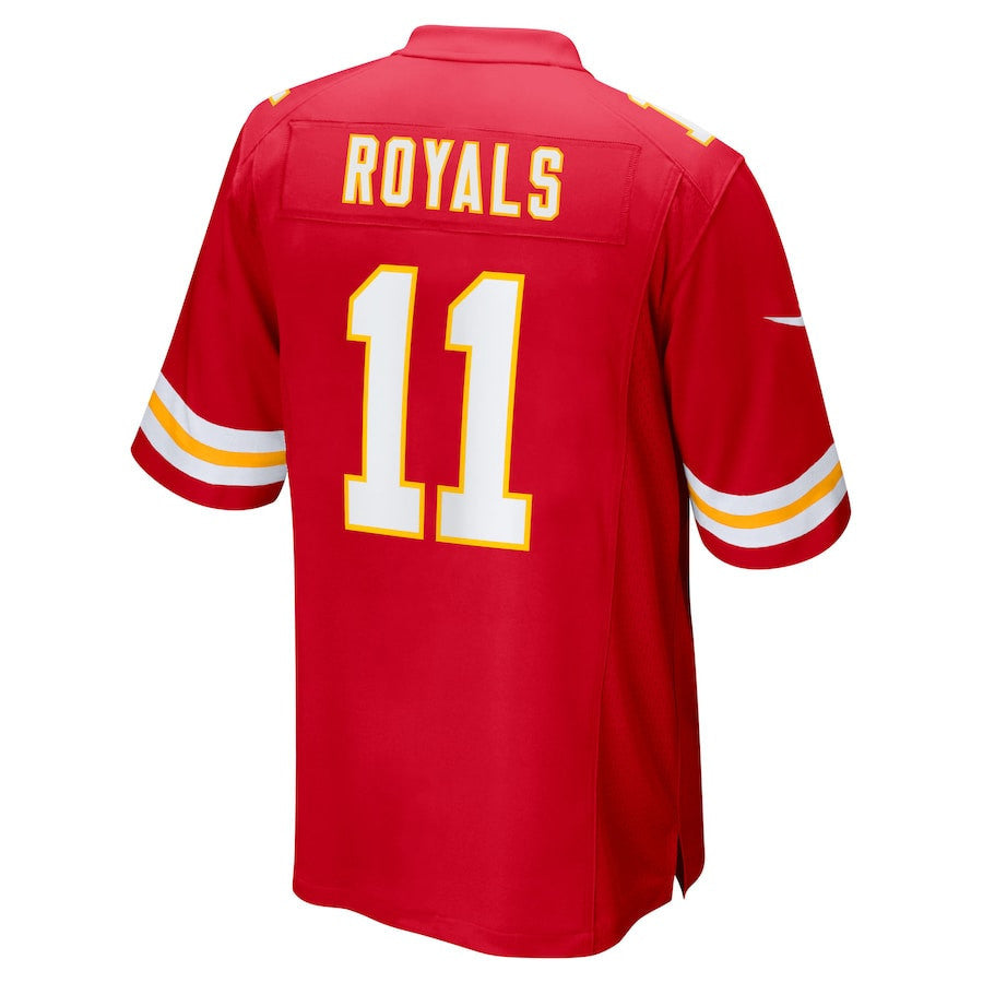 Jalen Royals 11 Kansas City Chiefs Team Game Men Jersey - Red