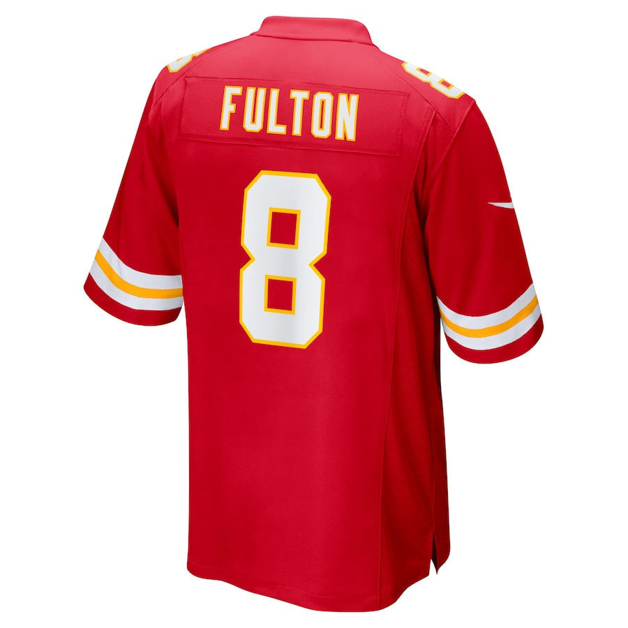 Kristian Fulton 8 Kansas City Chiefs Team Game Men Jersey - Red