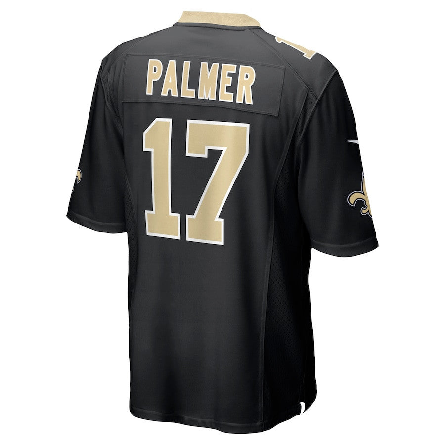 Trey Palmer 17 New Orleans Saints Team Game Men Jersey - Black