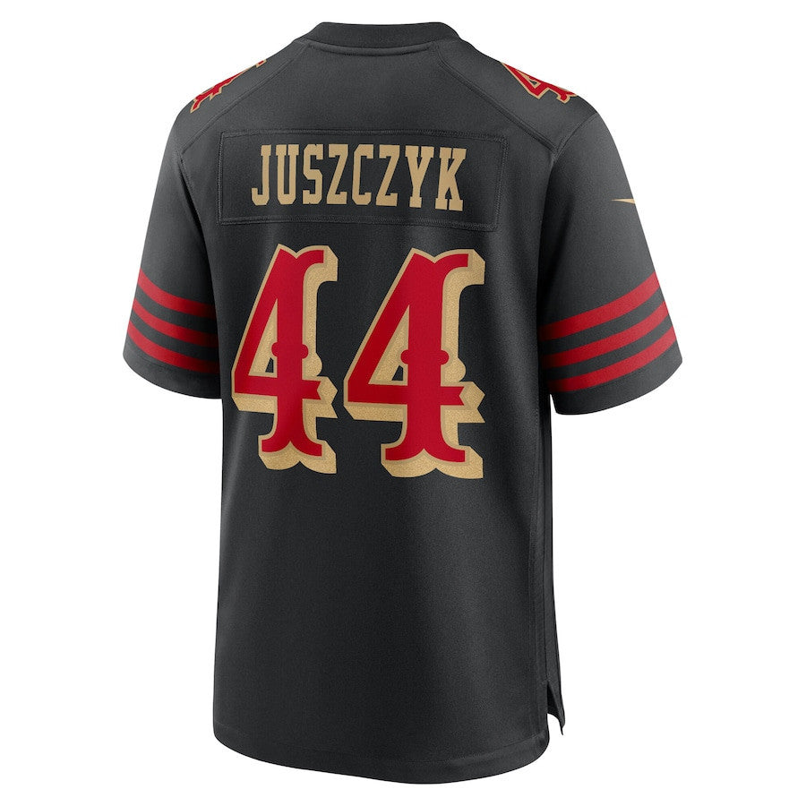 Kyle Juszczyk 44 San Francisco 49ers 2025 Rivalries Collection Game Men Jersey - Black