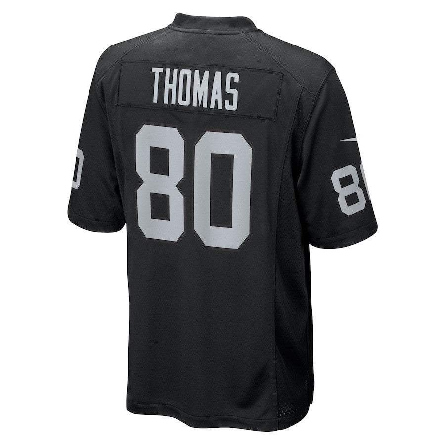 Ian Thomas 80 Las Vegas Raiders Team Game Men Jersey - Black
