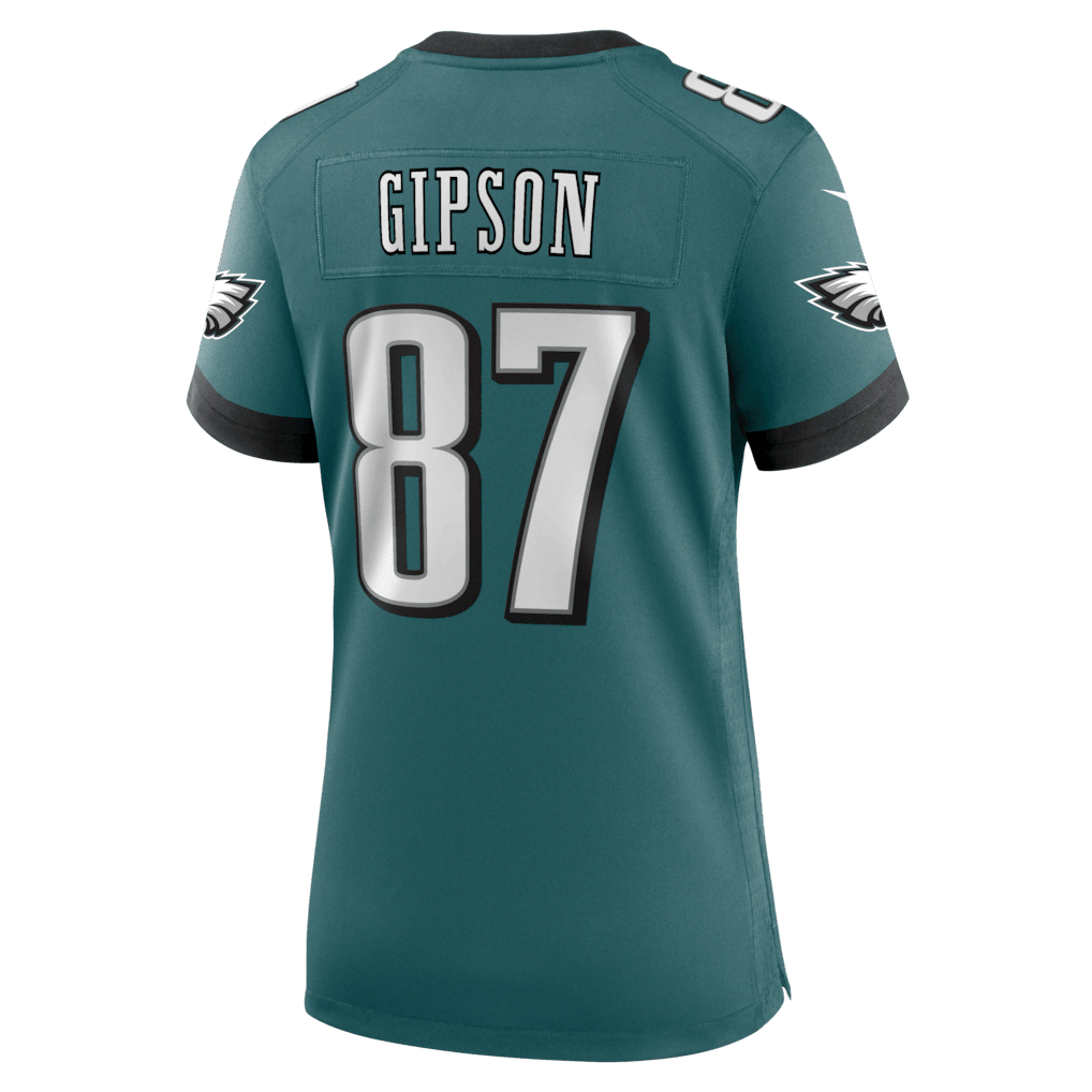 Xavier Gipson 87 Philadelphia Eagles Women's Team Game Jersey - Midnight Green