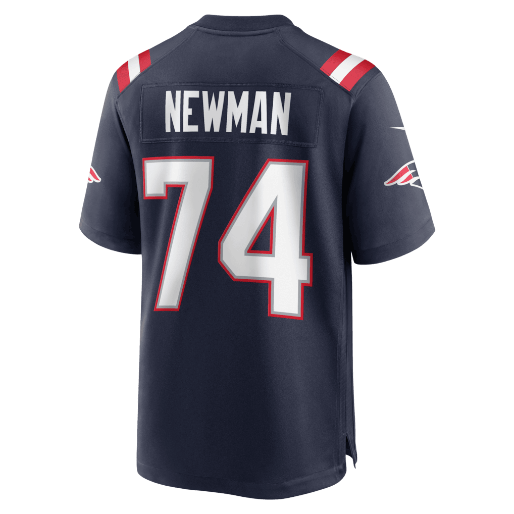 Royce Newman 74 New England Patriots Team Game Men Jersey - Navy