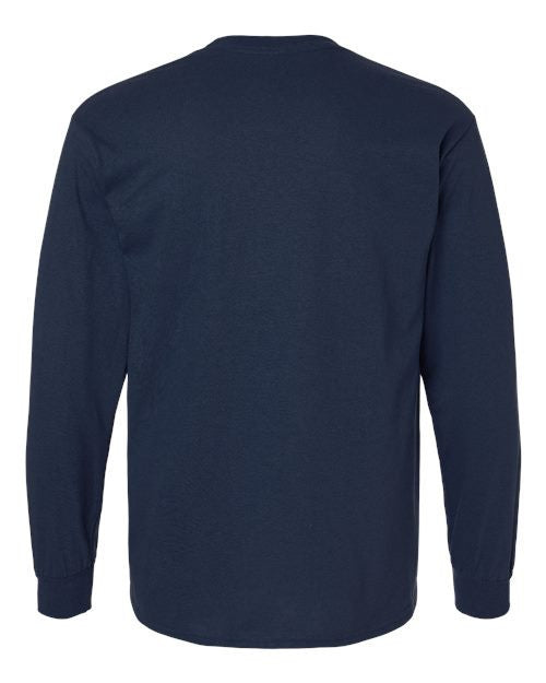 Seattle Seahawks Navy Long Sleeve T-Shirt – Team Wordmark Logo