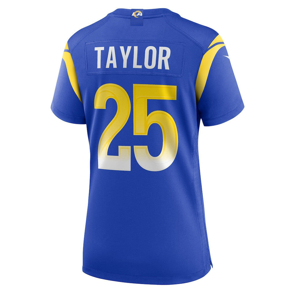 Jason Taylor 25 Los Angeles Rams Women's Team Game Jersey - Royal