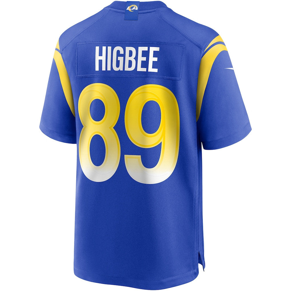 Tyler Higbee 89 Los Angeles Rams Game Men Jersey - Royal