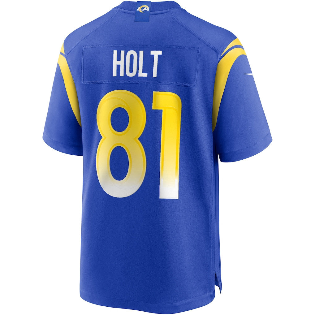 Torry Holt 81 Los Angeles Rams Game Men Jersey - Royal