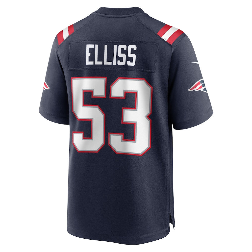 Christian Elliss 53 New England Patriots Game Men Jersey - Navy
