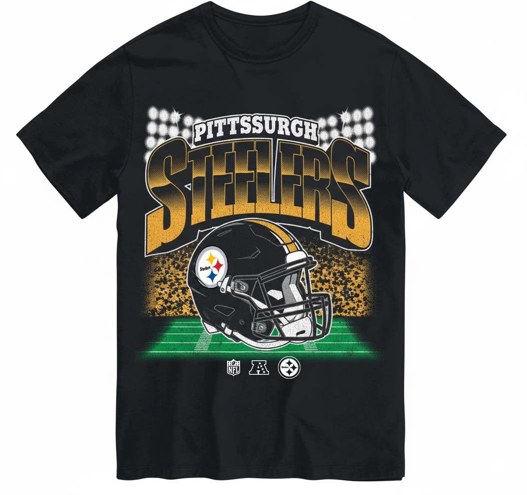 Pittsburgh Steelers Men's NFL Teams Blindside T-Shirt - Black