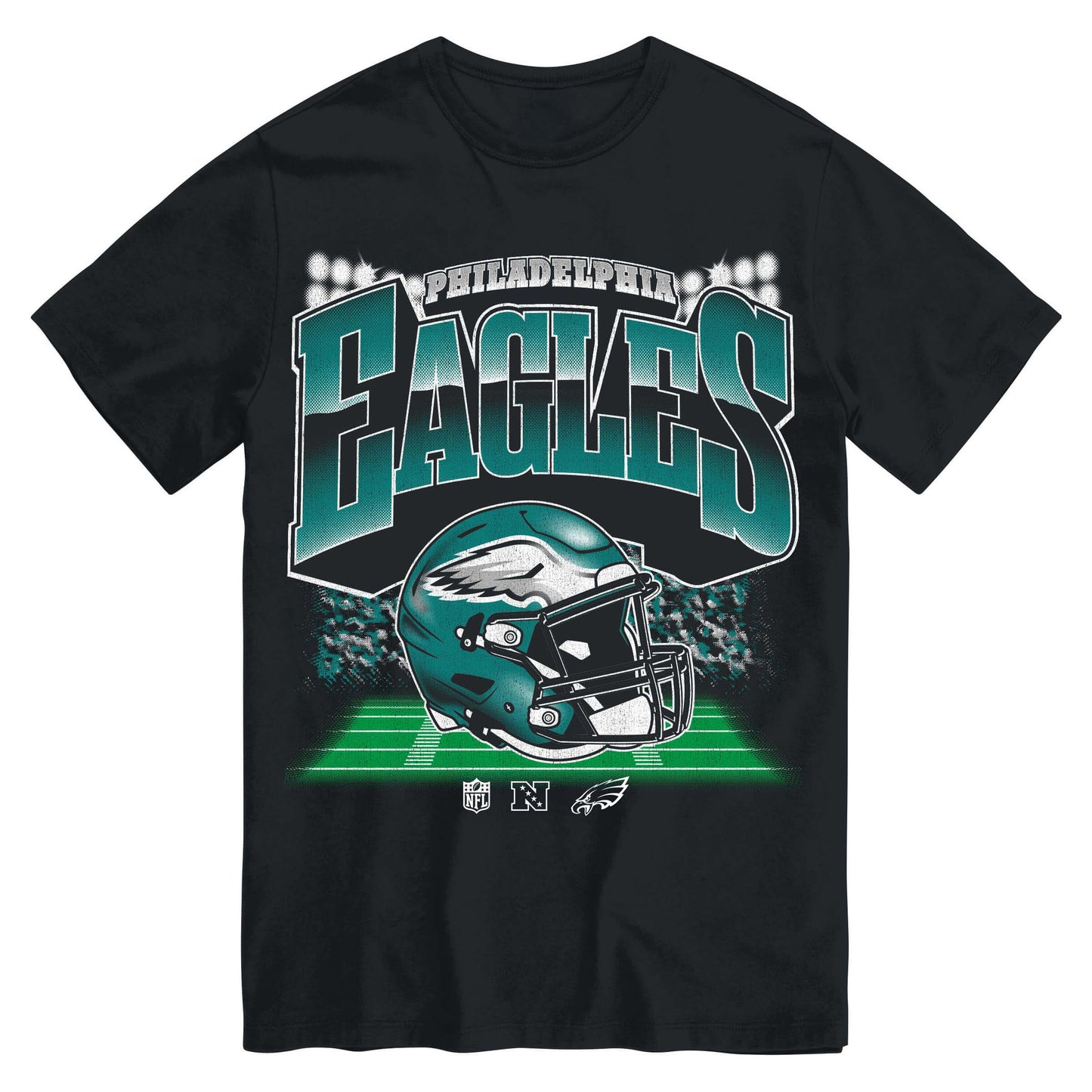 Philadelphia Eagles Men's NFL Teams Blindside T-Shirt - Black