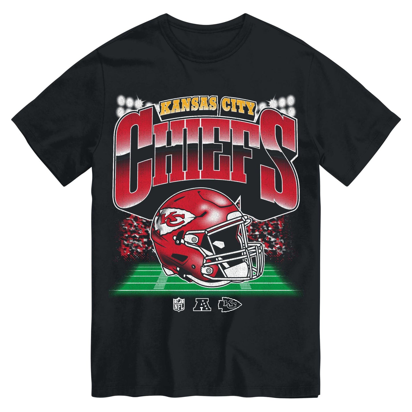 Kansas City Chiefs Men's NFL Teams Blindside T-Shirt - Black
