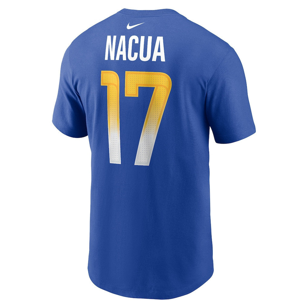 Puka Nacua 17 Los Angeles Rams T-Shirt - Royal