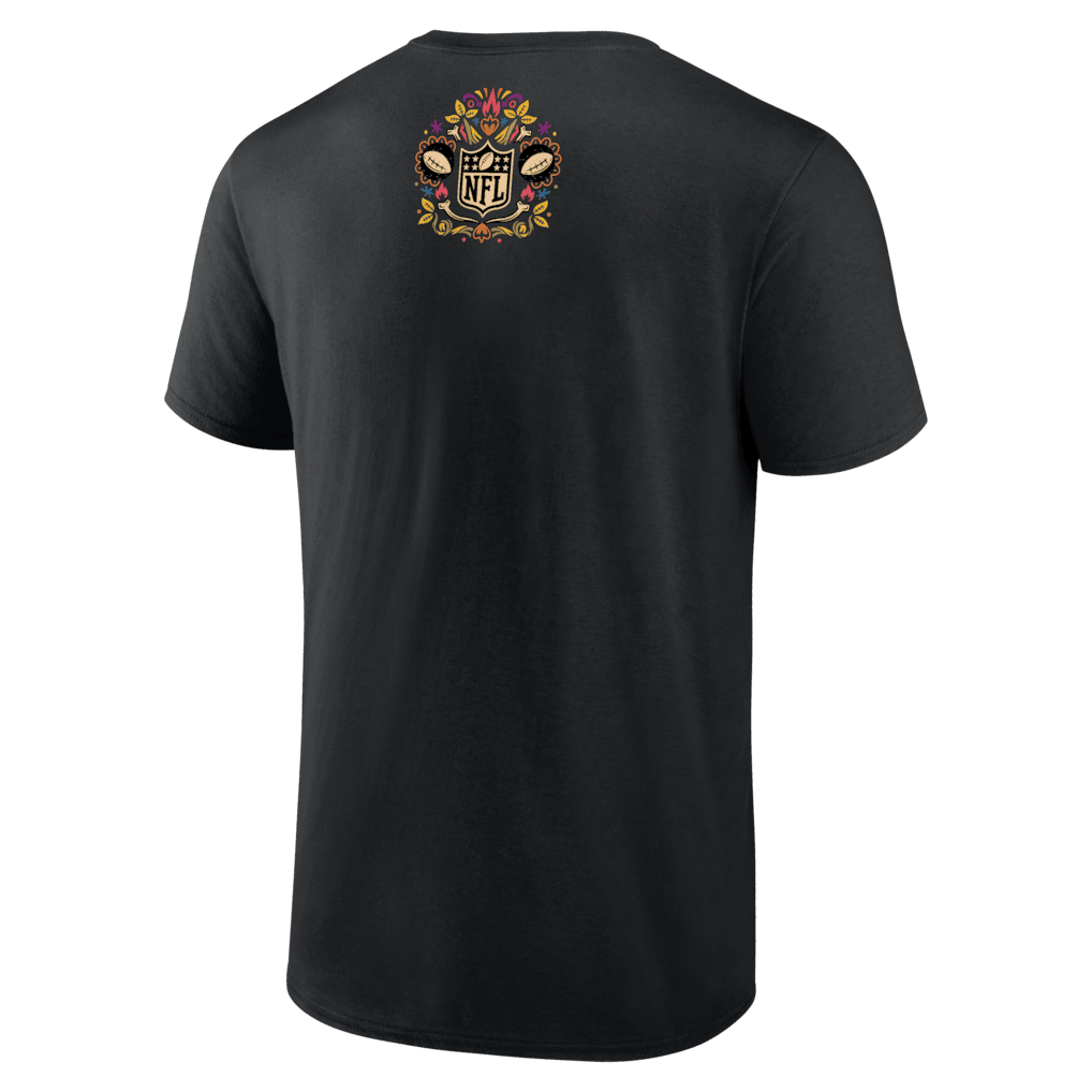 Los Angeles Rams Hasta La Muerte Graphic T-Shirt - Black