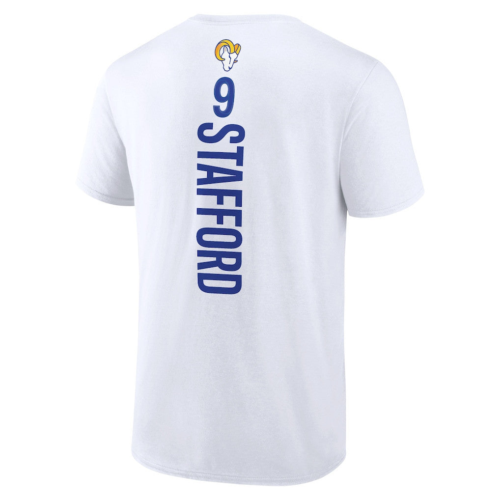 Matthew Stafford 9 Los Angeles Rams T-Shirt - White