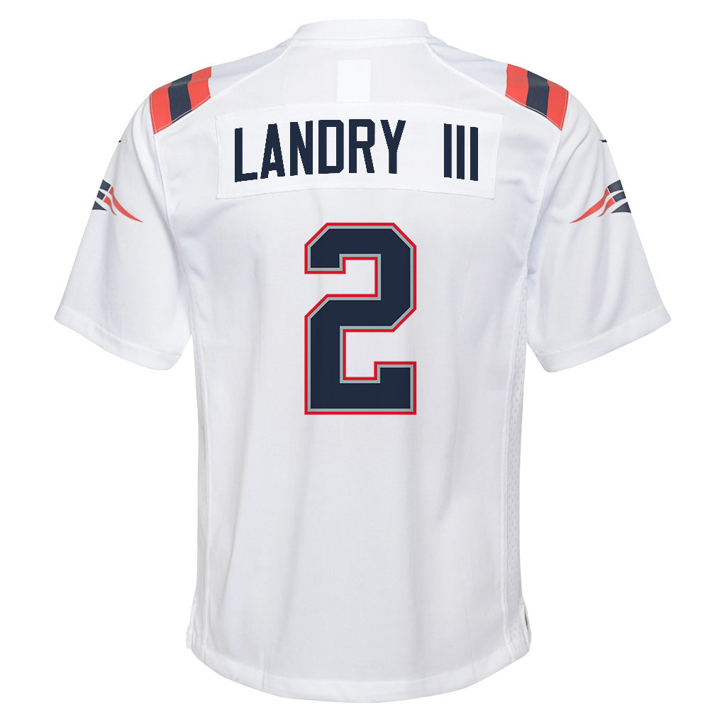 Harold Landry III 2 New England Patriots YOUTH 2026 Super Bowl LX - White Game Jersey