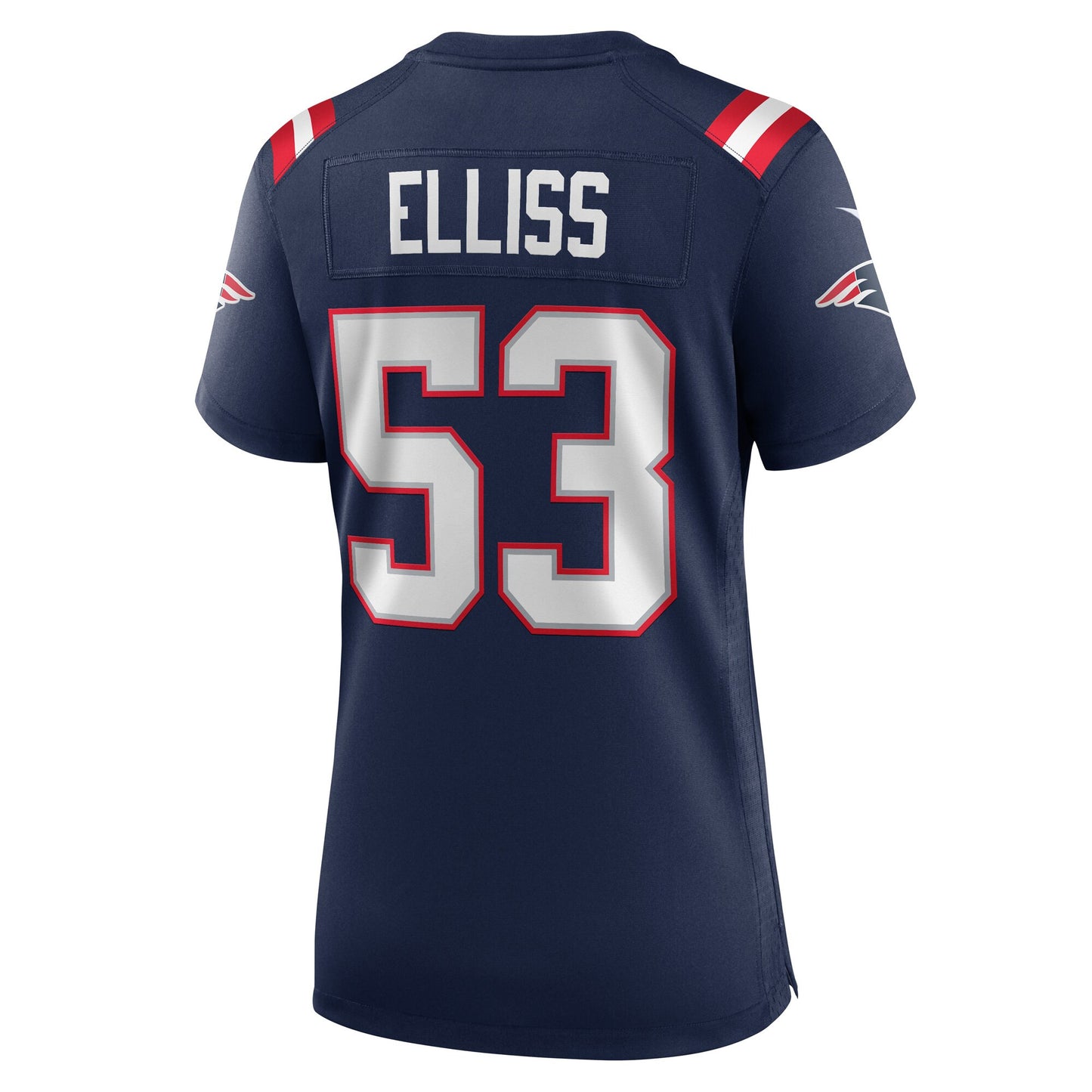 Christian Elliss 53 New England Patriots 2026 Super Bowl LX - Women's Game Jersey - Navy