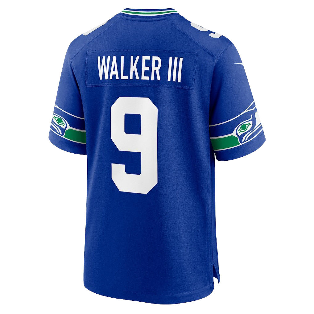 Kenneth Walker III 9 Seattle Seahawks Super Bowl LX Future Star Runner Jersey – Royal Blue