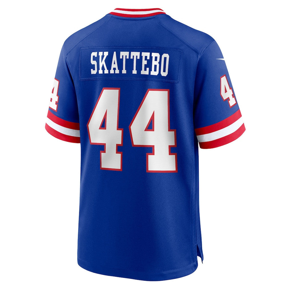 Cam Skattebo 44 New York Giants Alternate 2 Legacy Game Men Jersey - Royal
