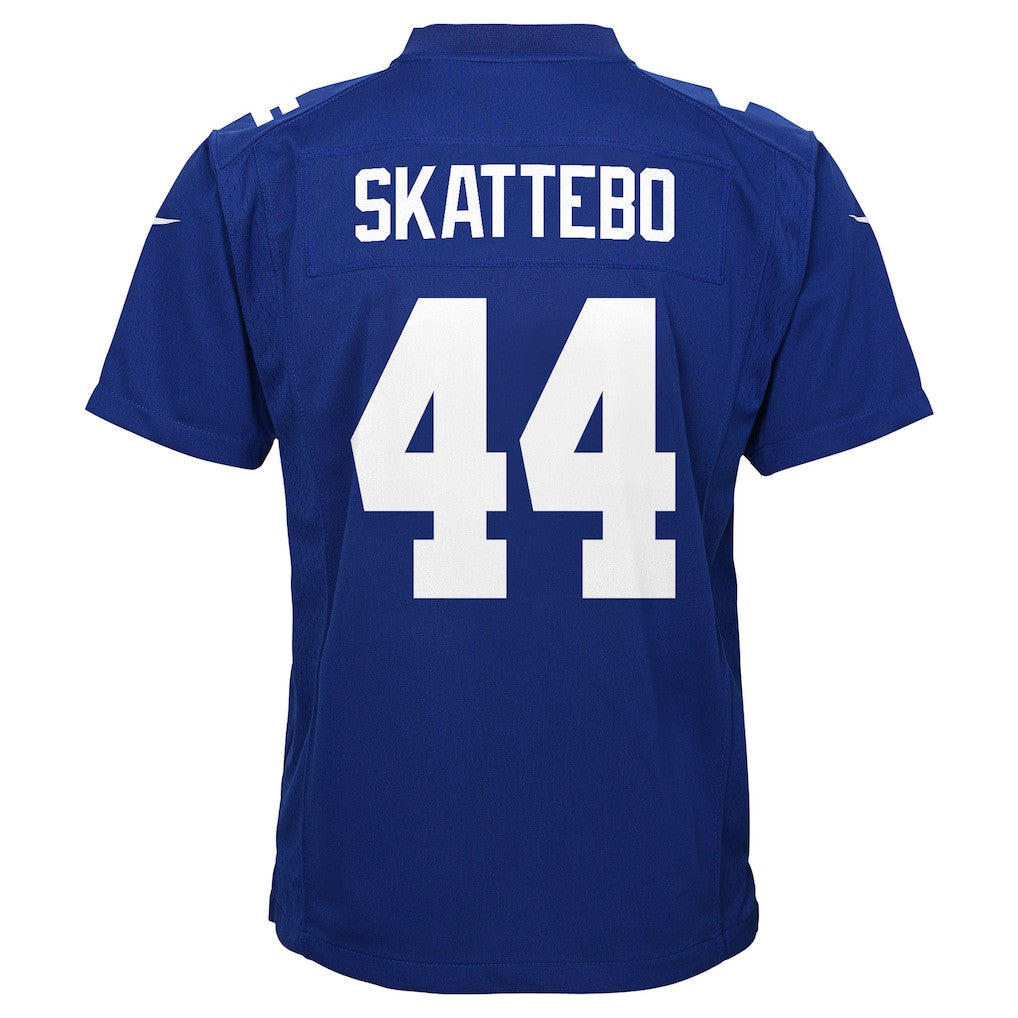 Cam Skattebo 44 New York Giants Team Game YOUTH Jersey - Royal