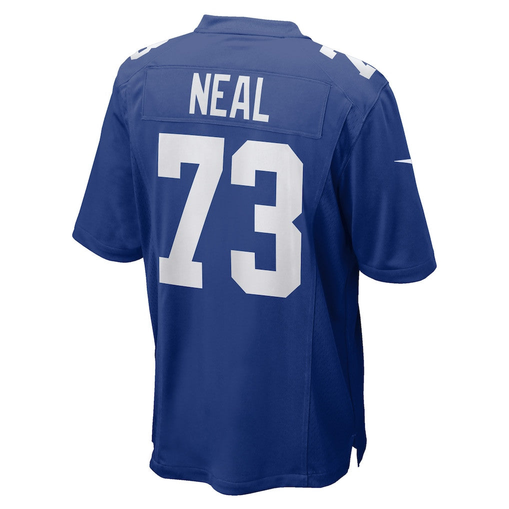 Evan Neal 73 New York Giants Game Men Jersey - Royal