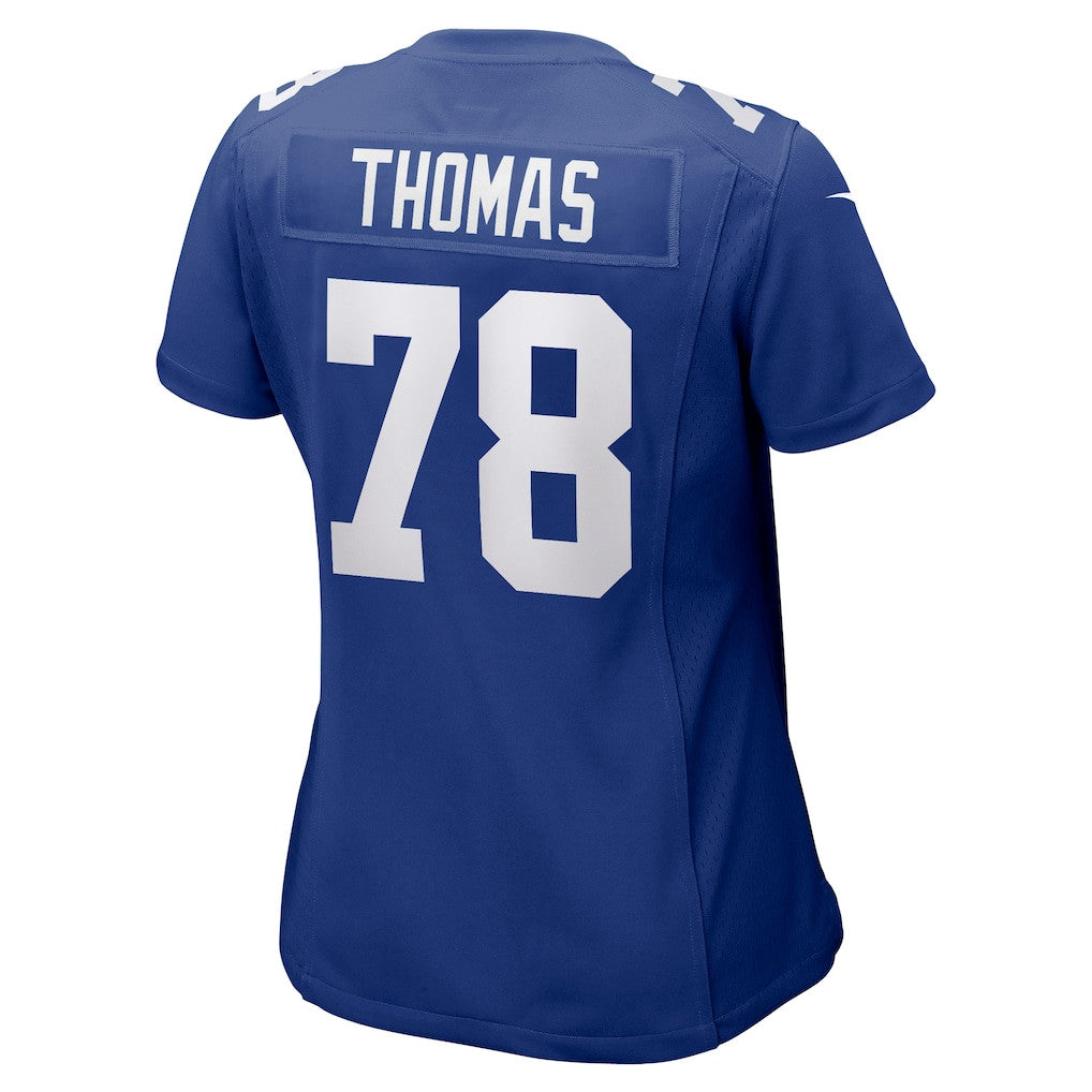 Andrew Thomas 78 New York Giants Women's Game Jersey - Royal