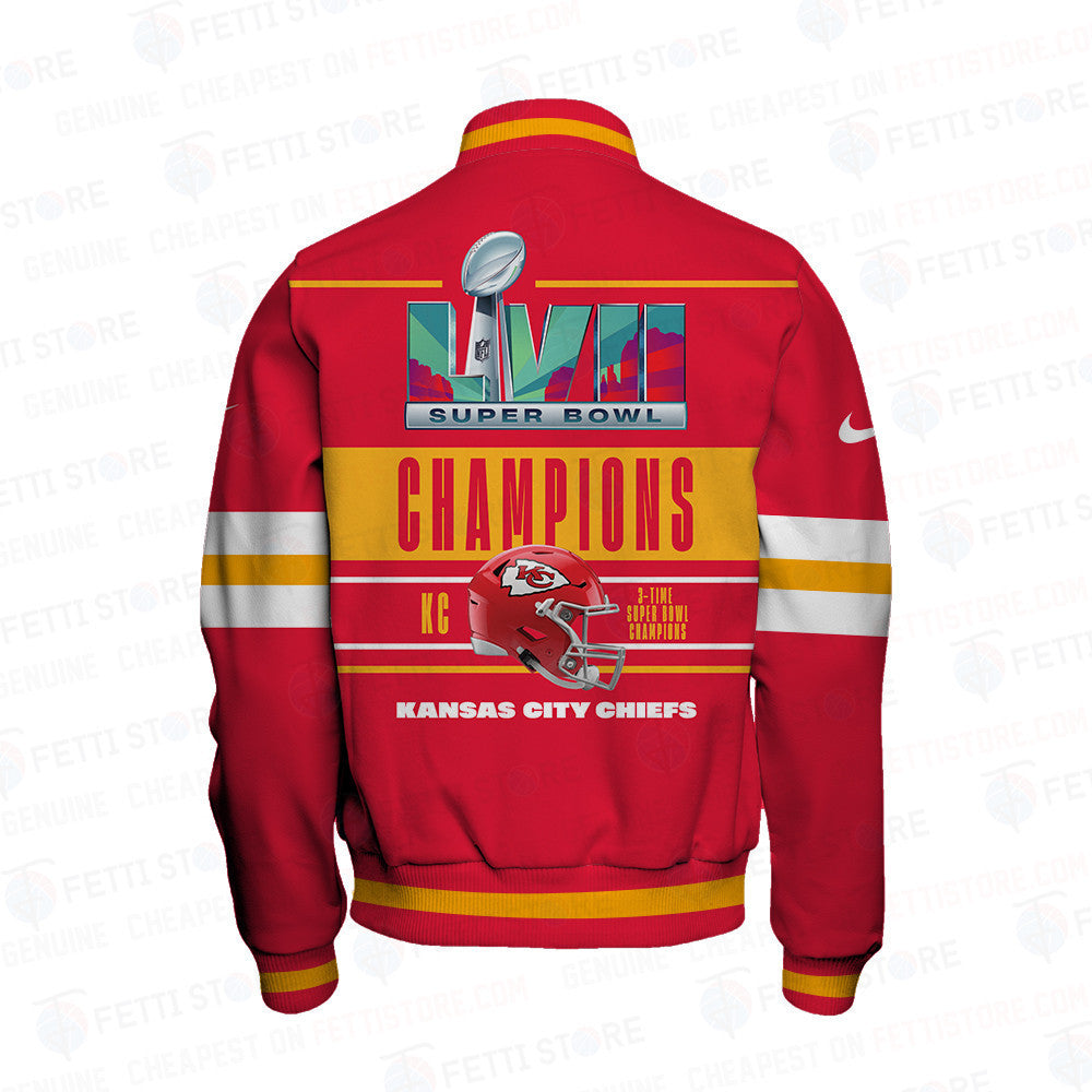 Kansas City Chiefs Champions National Football League Varsity Jacket - All-Over-Printed Jacket