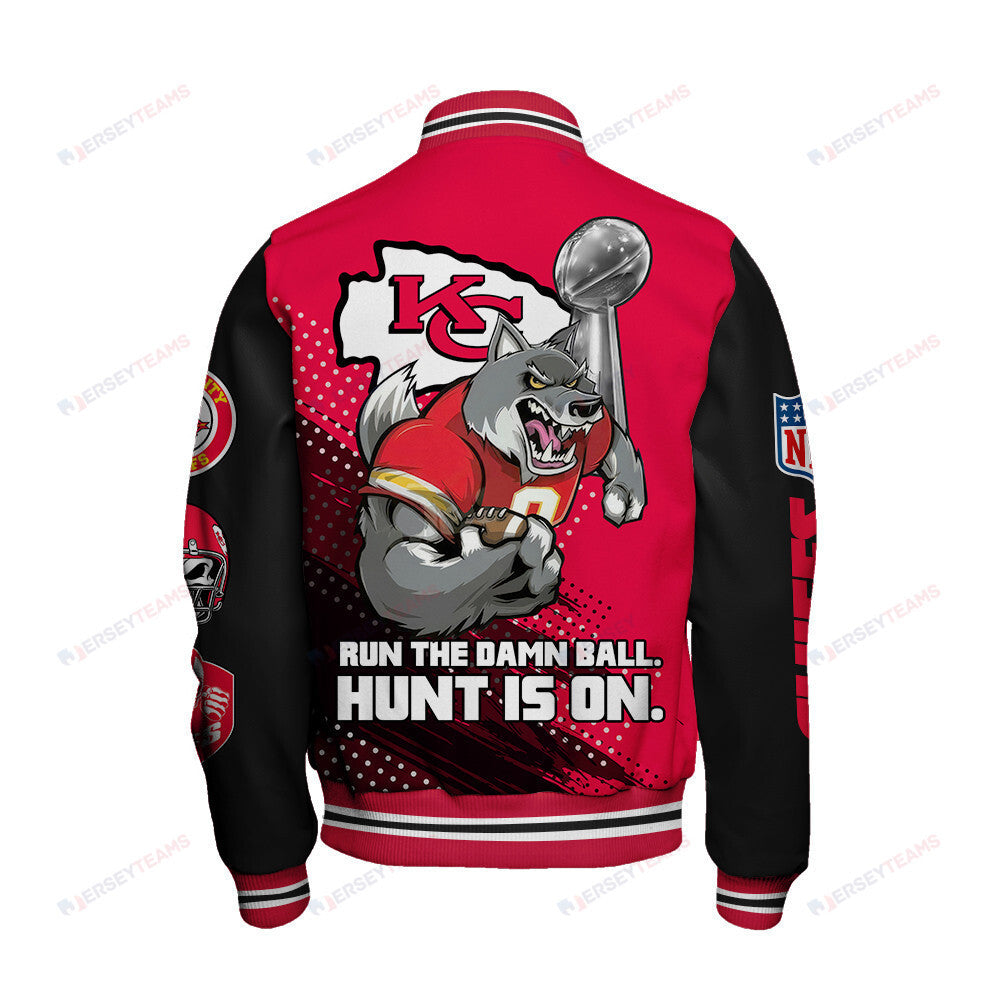 Kansas City Chiefs National Football League Varsity Jacket STM V3 - All-Over-Printed Jacket