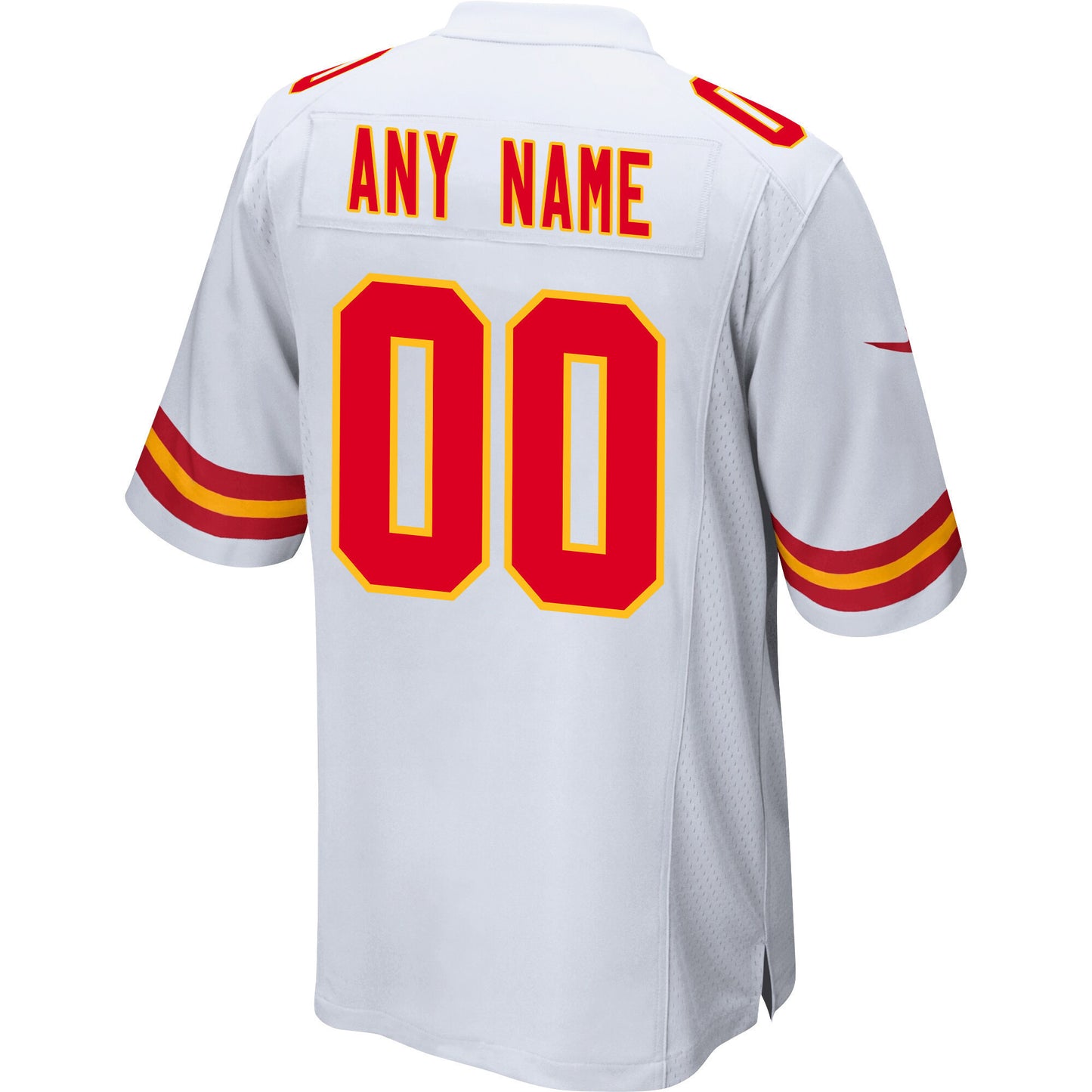Kansas City Chiefs Eight-Time AFC West Division Champions 8 Straight For KC Game Men Custom Jersey - White