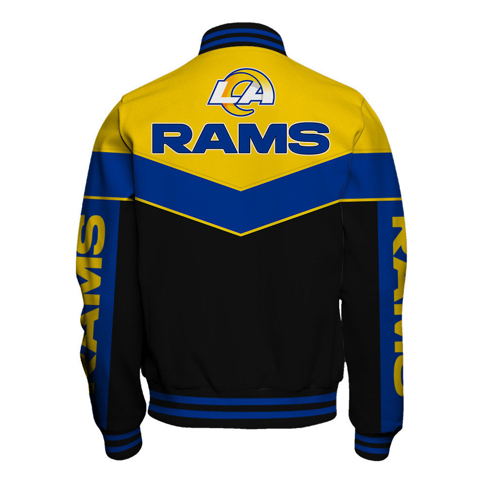 Los Angeles Rams For Fans - Streetwear Athletic Style Varsity Jacket
