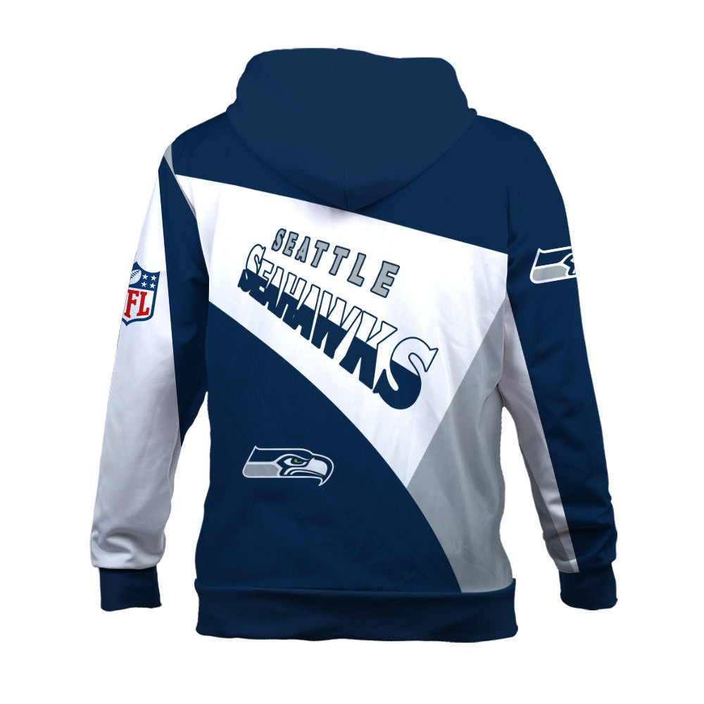 NFL Seattle Seahawks Team Color Pride Exclusive Design 3D Hoodie