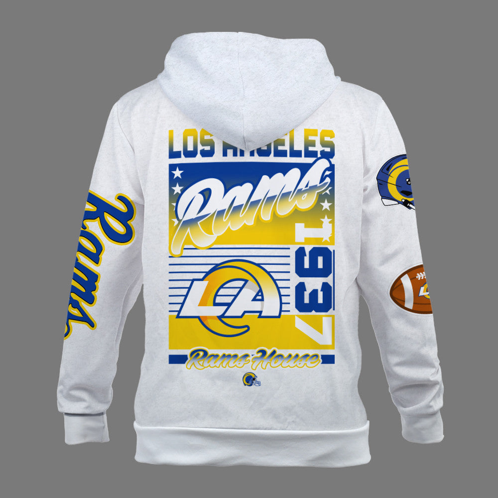 Los Angeles Rams Breaking All Conventional Design Standards 3D Hoodie