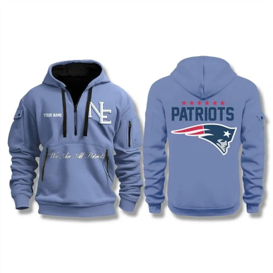 New England Patriots Personalized Slogan Pride 3D Dynamic Hoodie