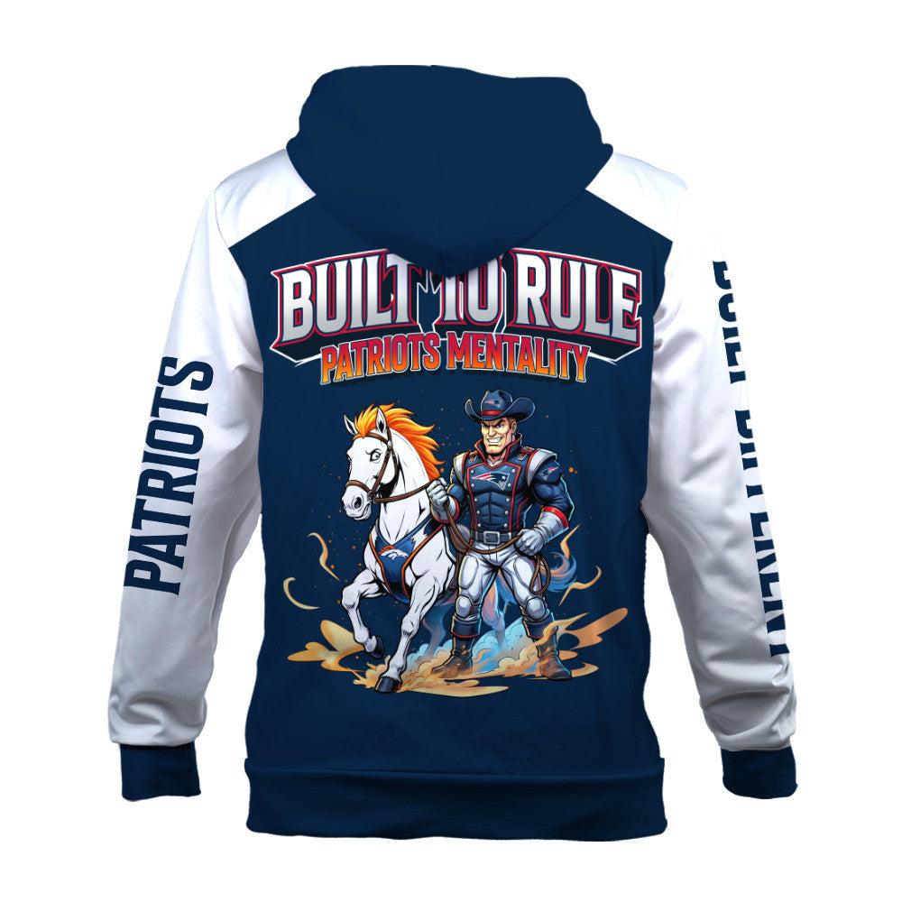 New England Patriots Built The Rule Hoodie