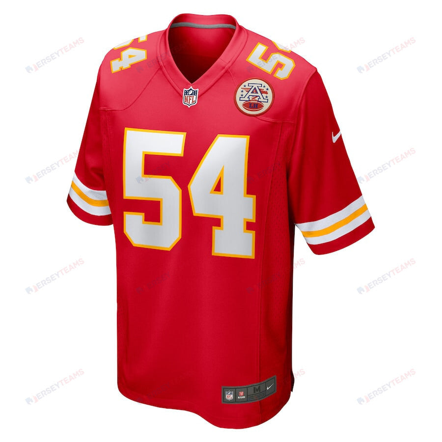 Leo Chenal 54 Kansas City Chiefs Game Player Jersey - Red