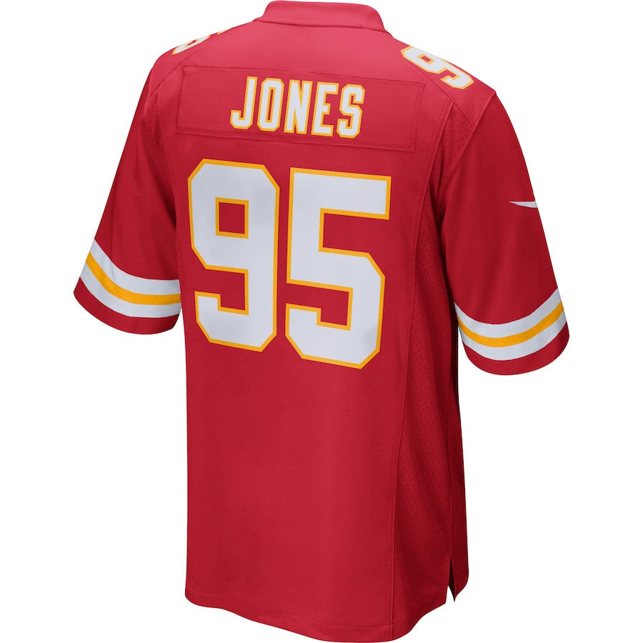 Chris Jones 95 Kansas City Chiefs Game Jersey - Red