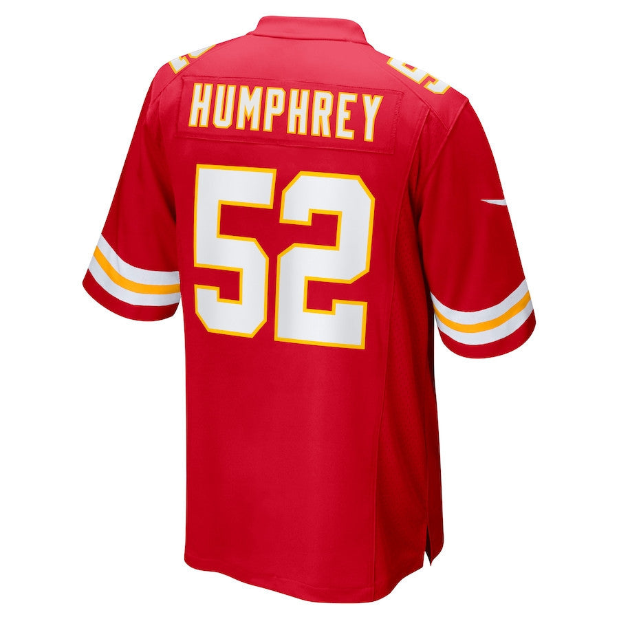 Creed Humphrey 52 Kansas City Chiefs Game Jersey - Red