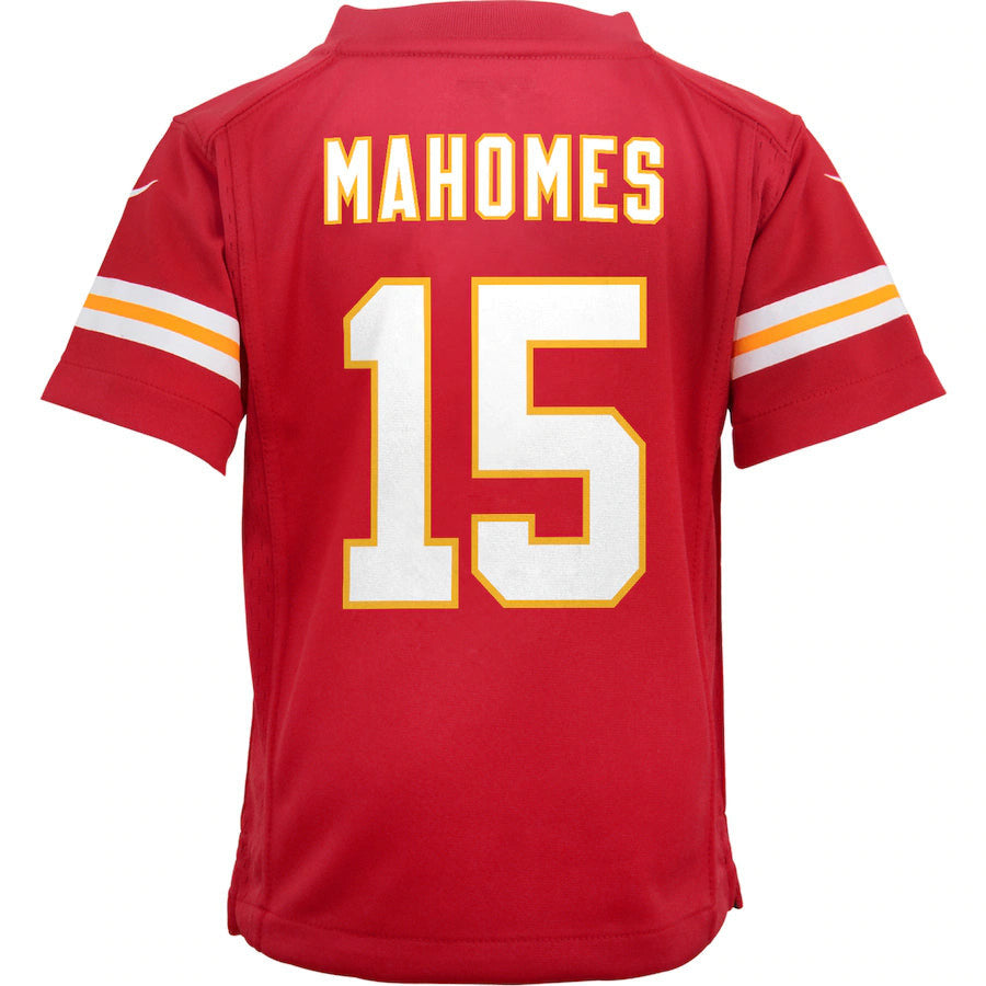 Patrick Mahomes 15 Kansas City Chiefs Game Jersey - Red