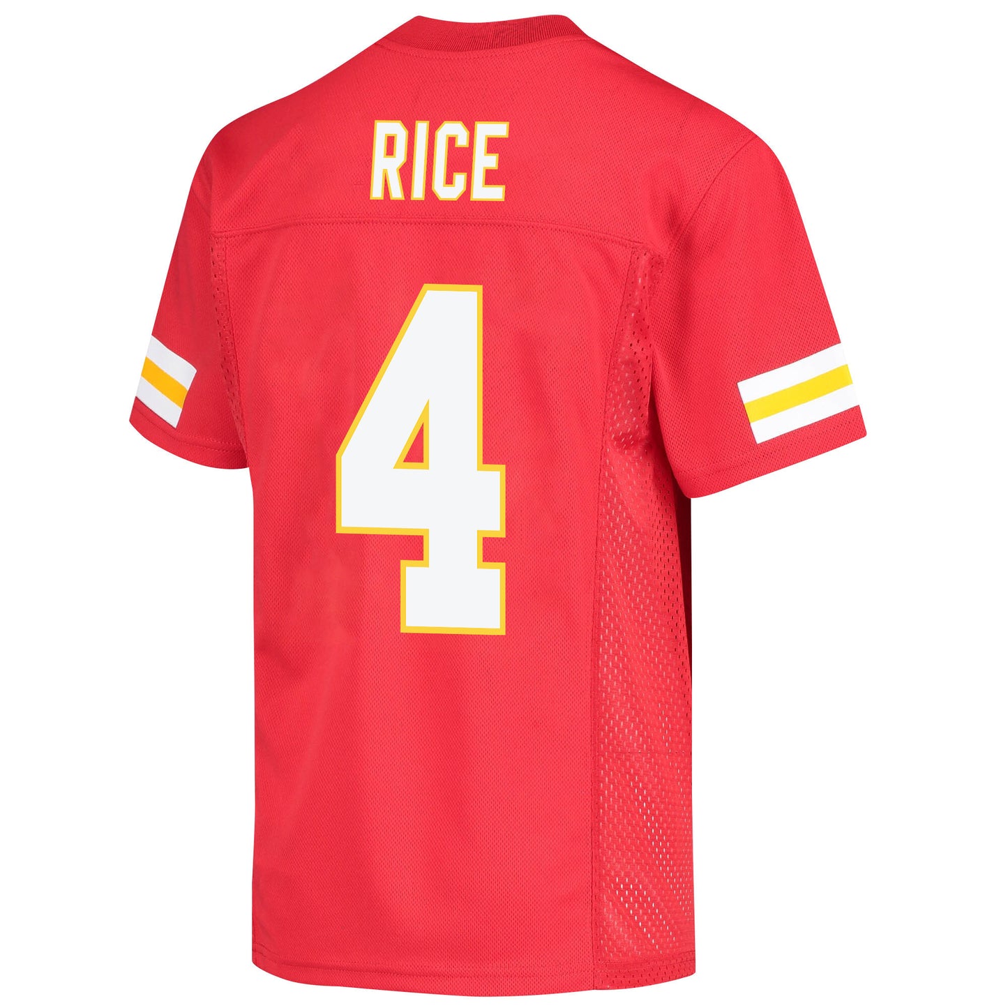 Rashee Rice 4 Kansas City Chiefs Game Jersey - Youth, Red