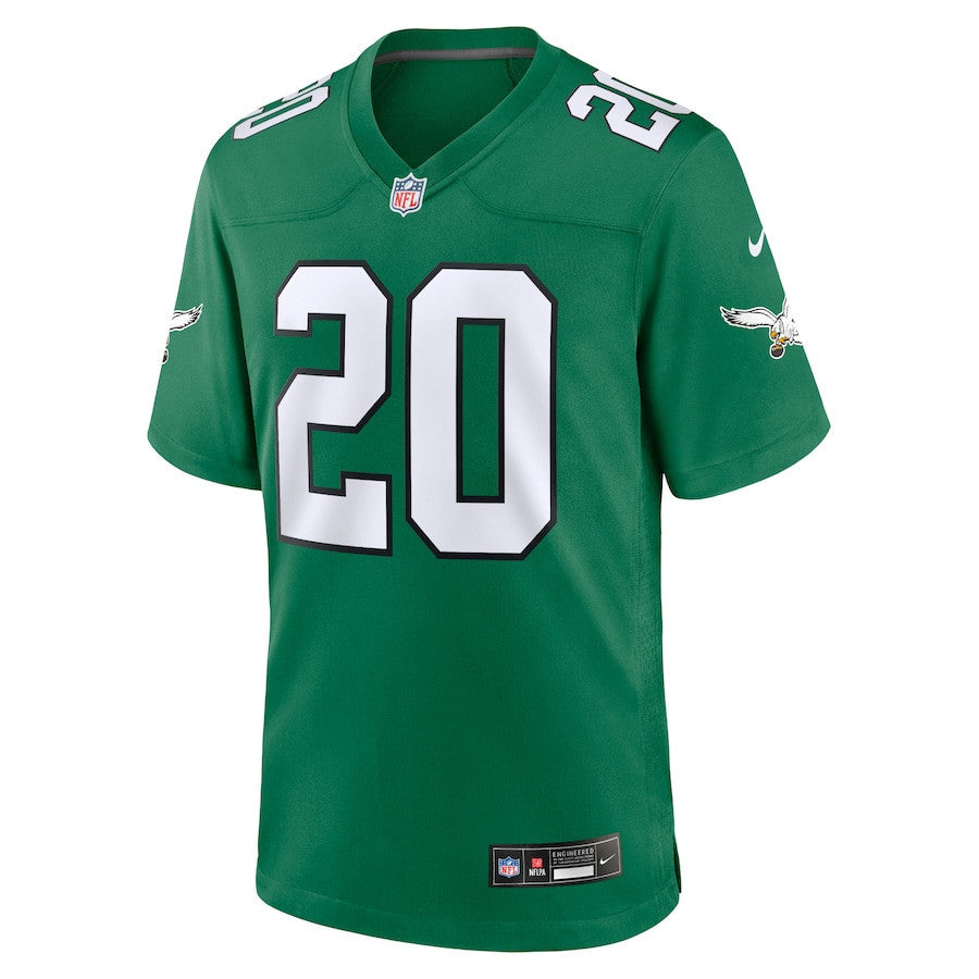 Brian Dawkins 20 Philadelphia Eagles Alternate Retired Game Men Jersey - Kelly Green