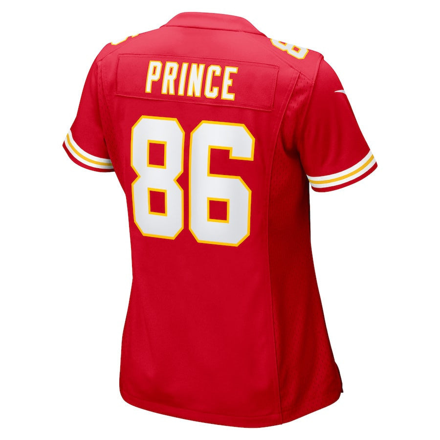 Gerrit Prince 86 Kansas City Chiefs Game Women Jersey - Red