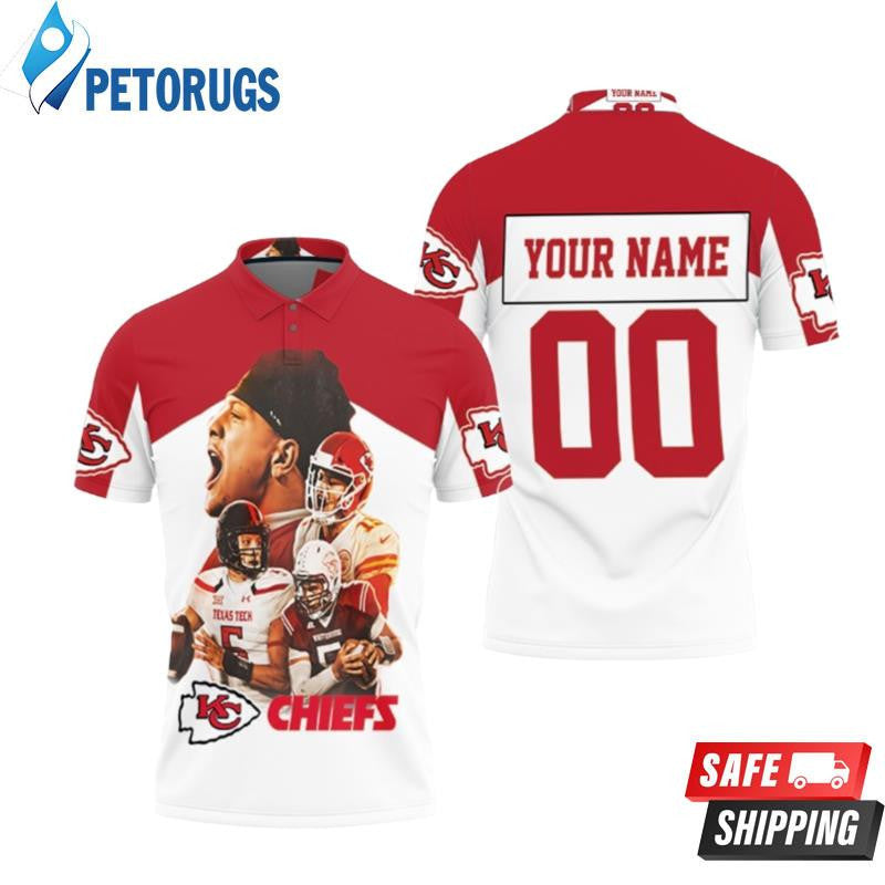 Kansas City Chiefs Sexy Lips 2020 Champion Great Players Best Team Custom Name & Number Printed Polo Shirt