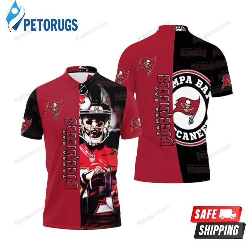 Mike Evans 13 Tampa Bay Buccaneers Legend Printed Polo Shirt