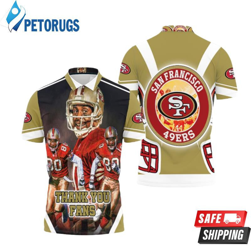 San Francisco 49ers 2021 Super Bowl Nfc West Division Champions Printed Polo Shirt