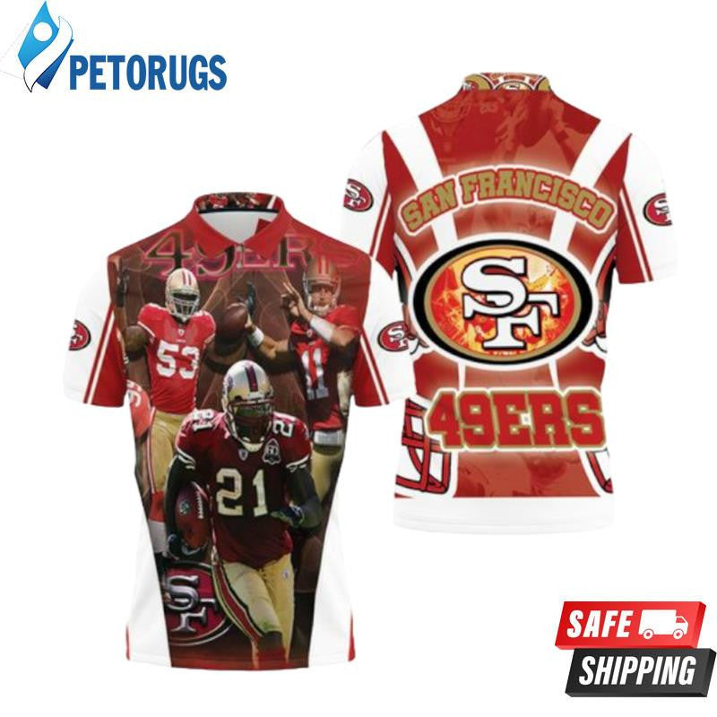 San Francisco 49ers Nfc West Division 2021 Super Bowl Printed Polo Shirt